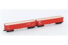 Hobbytrain N DB Wagenset Tamns 893, DB-Cargo, 2-tlg.