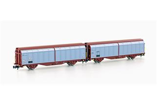 Hobbytrain N FS Schiebewandwagen-Set Hbbillns, Ep. V-VI, 2-tlg.