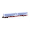 Hobbytrain N Metrans Containertragwagen Sggnss, 2x40'-Container Maersk, Ep. VI