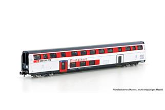 Hobbytrain N SBB Doppelstock-Speisewagen IC2020 WRB, 2. Klasse, Ep. VI *werkseitig ausverkauft*