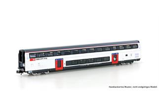 Hobbytrain N SBB Doppelstockwagen IC2020 B, 2. Klasse, 1. Betriebsnummer, Ep. VI