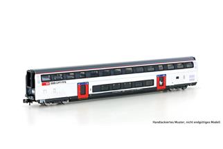 Hobbytrain N SBB Doppelstockwagen IC2020 B, 2. Klasse, 2. Betriebsnummer, Ep. VI *werkseitig ausverkauft*