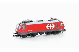 Hobbytrain N SBB Elektrolok Re 4/4 IV 10103, rot, Ep. IV