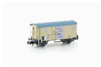 Hobbytrain N SBB gedeckter Güterwagen K2, Nestle, Ep. II