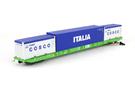 Igra Model H0 Containerwagen Sggnss-XL SETG Italia/COSCO