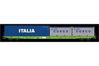 Igra Model H0 Containerwagen Sggnss-XL SETG Italia/COSCO