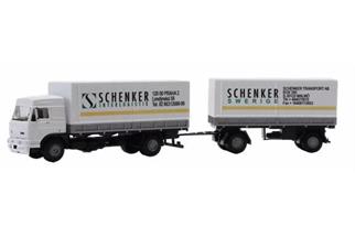 Igra Model H0 Liaz Maxi LKW mit Anhänger Schenker Logistik *werkseitig ausverkauft*