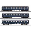 (INS) Märklin H0 (AC) DB Reisezug-Wagenset F 14 Dom-Pfeil, Ep. III, 3-tlg. (Insider)