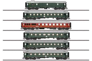 (INS) Märklin H0 (AC) DB Schnellzugwagen-Set Bauart 1928-1930, Ep. III, 6-tlg. (Insider) *werkseitig ausverkauft*