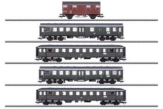 (INS) Märklin H0 (AC) DB Wagenset zu Dampflok 66 002, Ep. III, 5-tlg. (Insider)