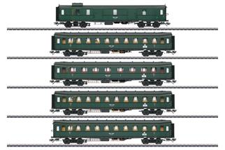 (INS) Märklin H0 (AC) DRB Schnellzugwagen-Set Hechtwagen, Ep. II, 5-tlg. (Insider)