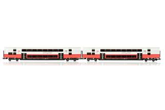 Jägerndorfer H0 (AC) ÖBB Doppelstock-Zwischenwagen-Set, cityjet, Ep. VI, 2-tlg.