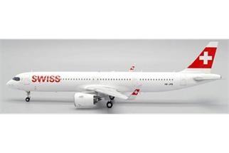 JC 1:200 Swiss Airbus A321neo, HB-JPB Château-d'Oex *werkseitig ausverkauft*
