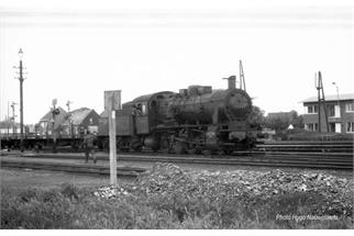 Jouef H0 (DC) SNCB Dampflok Serie 81, 3 Dome, dunkelgrün, Ep. III