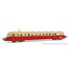 Jouef H0 (DC) SNCF Dieseltriebwagen ABJ 2, rot/beige, Ep. III