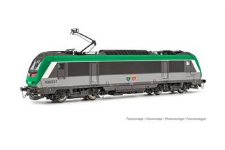 Jouef H0 (DC) SNCF Mehrsystem-Elektrolok BB 36031 Bons-en-Chablais/Castione, Ep. V