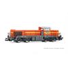 Jouef H0 (DC Sound) Millet Rail Diesellok DE 18, orange/grau, Ep. VI