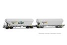 Jouef H0 SNCF Getreidesilowagen-Set, Millet, Ep. VI, 2-tlg.
