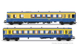 Jouef Loisirs H0 (DC) SNCF Dieseltriebwagen X 94630 Cannes-Ranguin, Ep. IV, 2-tlg.