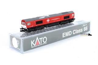 Kato 10822 N Crossrail Diesellok Class 66 PB 03, rot (OCC)