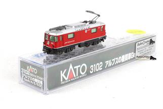 Kato 3102 N (DC Digital) RhB Elektrolok Ge 4/4 II 631, rot (OCC)