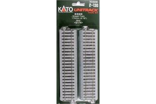 Kato H0 Unitrack S174 Gleis gerade 174 mm (Inhalt: 4 Stk.)