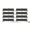 Kato N GBRX Greenbrier 30500 Gallon DOT117 Tank Car Set B, 8-tlg.