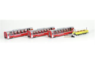 Kato N RhB Bernina-Express Wagenset 2, 4-tlg. [10-1656]