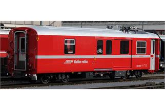 Kato N RhB Gepäckwagen DS 4222, mit Stromabnehmer {74073}