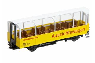 Kato N RhB offener Aussichtswagen B 2101 {74072} *werkseitig ausverkauft*