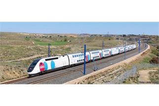 Kato N SNCF Hochgeschwindigkeitszug-Grundset TGV Euroduplex, OUIGO, Ep. VI, 5-tlg.