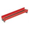 Kato N Unitrack S186T Vorflutbrücke rot 186 mm, 1-gleisig [20-450]