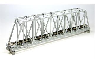 Kato N Unitrack S248T Kastenbrücke silber 248 mm, 1-gleisig [20-433]