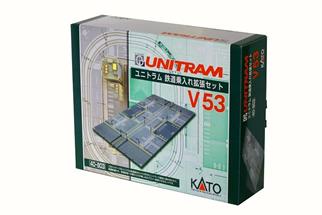 Kato N Unitram Erweiterungsset V53, Übergang zu Unitrack {78671}