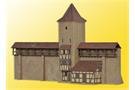 Kibri N Wehrturm mit Mauer in Rothenburg