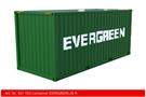 Kiss 1 20'-Container Evergreen, grün