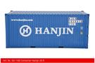 Kiss 1 20'-Container Hanjin, blau