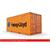 Kiss 1 20'-Container Hapag-Lloyd, orange