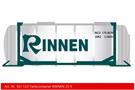 Kiss 1 25'-Tanktainer Rinnen, grün/chrom