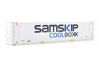 KombiModell H0 45'-Reefer-Container Samskip Coolbox, Logo oben