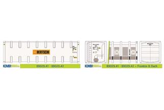 KombiModell H0 Tankcontainer Bertschi