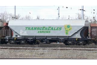 Lematec 1 SNCB Getreidesilowagen, TRANSCEREALES ERMEWA, Ep. V