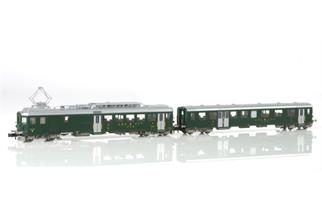 Lematec N (Digital) SBB Triebwagen CFe 4/4 841 mit Steuerwagen BCt4ü 951