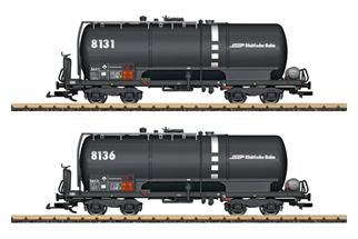 LGB IIm RhB Kesselwagen-Set Za 8131 + 8136, Ep. VI, 2-tlg.