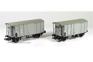 Liliput H0 SBB Güterwagen-Set K2 mit Bremserhaus, 2-tlg. (Sonderserie CH) *AUSVERKAUFT*