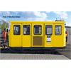 Liliput H0e NÖVOG Motordraisine OB1, gelb, Ep. VI