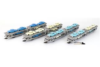 Lima H0 Lot Autotransportwagen, 4-tlg. *OCCASION*