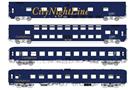 LS Models H0 (AC) CNL Nachtzug-Wagenset 1 CNL 212/213 Donau-Kurier, Ep. V, 4-tlg. *werkseitig ausverkauft*