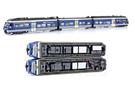 LS Models H0 (AC Digital) BLS Triebzug RABe 525 008-9 La Sarine/Saane, NINA, blau, 3-tlg. *werkseitig ausverkauft*