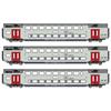 LS Models H0 (AC) SNCB Doppelstockwagen-Set M6 B/B/B, Ep. VI, 3-tlg.